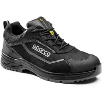Sparco 07543NRNR Gregor S3S ESD, chaussure de sécurité Indy, noire, taille 44