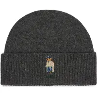 Ralph Lauren Bonnet beige / bleu marine / gris foncé