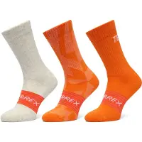 Adidas Chaussettes de sport 'Multi' mastic / orange / rose ancienne