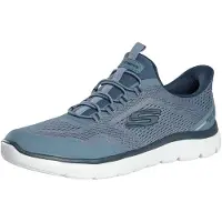 SKECHERS Baskets basses 'Slip-Ins: Summits - Top Rate' bleu