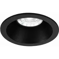 Lytra Ray Round Spot Encastré Rond Matt Black