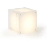 Bang Lớp Big Square Lampe de Table Milky acrylic