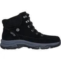 SKECHERS Bottines à lacets noir