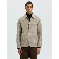 Selected Veste de costume 'SLHLandon' sable / gris