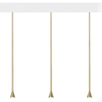 Trizo21 Austere D1 3 RF75 Suspension Brass | White | 1-10V|Push