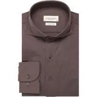 Profuomo Chemise 'Japanese Knitted' violet