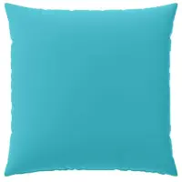 vidaXL Housse De Coussin 6 Pcs Heerlen Turquoise 80 X 80 Cm Polyester