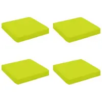vidaXL Coussins De Siège 4 Pièces Vught 4 Pcs 100 % Polyester