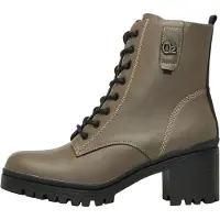 s.Oliver Bottines à lacets vert