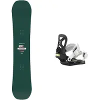 Salomon Snowboard - Packs (snowboard + fix) - Snowboard freestyle - Pack Sleepwalker Grom 2027 en Bois - Noir