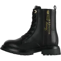 Tommy Hilfiger Bottes 'ASHLYN' or / noir