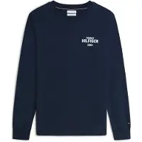 Tommy Hilfiger T-Shirt '1985' bleu marine / blanc cassé