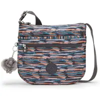 Kipling Sac à bandoulière 'Arto' azur / gris / orange / noir