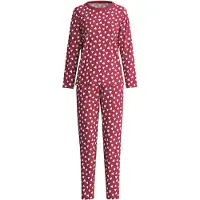 Calida Pyjama 'Cotton Special' lie de vin