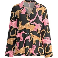 Calida Chemise de nuit 'Sleep Over M&M' noir