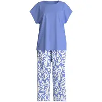 Calida Pyjama 'Cotton Special' bleu-gris