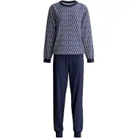 Calida Pyjama 'Midnight Hearts' marine
