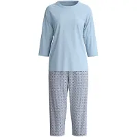 Calida Pyjama 'Cotton Special' gris basalte