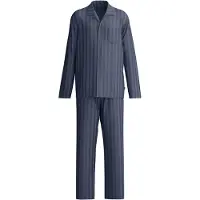 Calida Pyjama long 'Relax Lux' anthracite