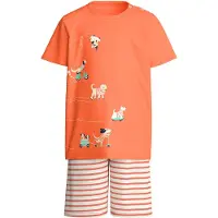 Calida Pyjama 'Toddlers Scooter' saumon