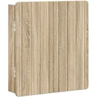 vidaXL Armoire pour cible de fléchettes, modèle ZWOLLE, en chêne Sonoma, dimensions : 52,5 x 10,5 x 57,5 cm