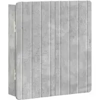 vidaXL Armoire pour cible de fléchettes, modèle ZWOLLE, gris béton, 52,5 x 10,5 x 57,5 cm
