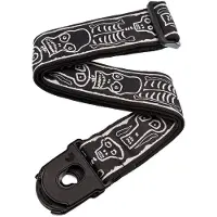 Daddario Sangle guitare avec lock Joe Satriani 5cm - Skull & Bones
