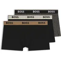 BOSS Boxers 'Power' beige / noisette / noir / blanc