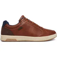 SKECHERS Baskets basses 'Sparkman' marron