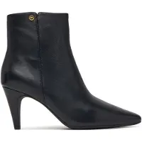 Michael Kors pour femme. 40F6DNME5L Bottines en cuir Daniela Heeled noir (40), 5 à 8 cm, Aucun, Casuel