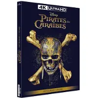 Walt Disney Pirates Of The Caribbean L'Intégrale 5 films Blu-ray 4K Ultra HD