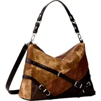 Desigual Sac bandoulière 'Aurea Liendo' marron / noir