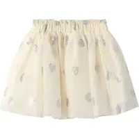 Name It Mini Jupe crème / blanc