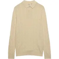 Superdry Polo à Manches Longues Knitted Cable
