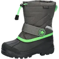 Lico Bottes en caoutchouc 'Turku' anthracite / vert