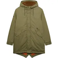 Superdry Parka mi-saison olive