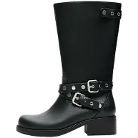 Bershka Boots noir