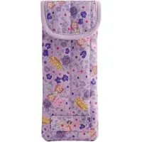Cath Kidston Étui jaune / vert pastel / violet / violet foncé