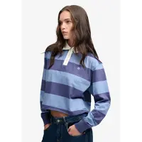 Superdry T-shirt 'Athletic Essential' bleu clair / bleu violet / blanc