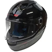 Mt Helmets Casque intégral Stinger 2 L, noir et rouge, compatible avec le système HIRP, préparé pour le système Pinlock, homologué ECE