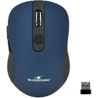 Bluestork - Souris - 6 boutons - sans fil - récepteur sans fil USB