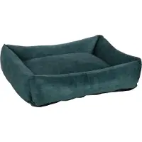 Flamingo Lit pour chien - lit pour chat - Lit Felize bleu - Panier rectangulaire pour chien avec