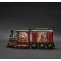 Konstsmide Lanterne d'eau LED Wagon, 5h Timer, 1 diode blanc chaud, à piles & USB, intérieur - 4278-000