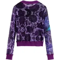 Desigual T-shirt 'M. C. Lacroix' violet foncé / rose