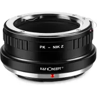 K&F Concept K&F Objectif Adaptateur Pentax K - Nikon Z