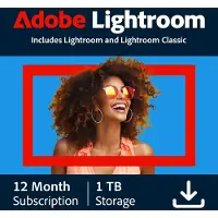 Adobe Lightroom CC - 1 To de Stockage en Cloud - 1 Utilisateur - 1 An - (Windows/Mac) - NL/EN/FR/DE *Télécharger*