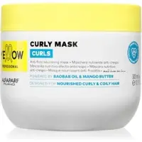 Yellow Professional Curls Curly Mask masque pour cheveux bouclés et frisés 300 ml