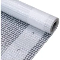 vidaXL Bâche de couverture grillagée 2 pcs 260 g/m² 3x10 m blanc
