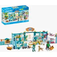 Playmobil MyLife - Hôtel pour animaux - 71742 - 191 Parties - - UneTaille - Jouets
