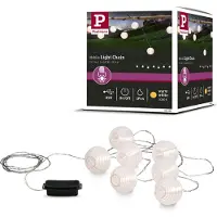 Paulmann Mobile Lampion Guirlande 7 L. Blanc
